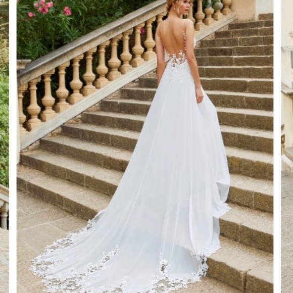 Enzoani Amina Wedding Dress - New + Never Worn + Unaltered - Picture 1 of 4